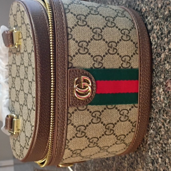 Source Unknown Brown and Green Mini Bag - Picture 7 of 10